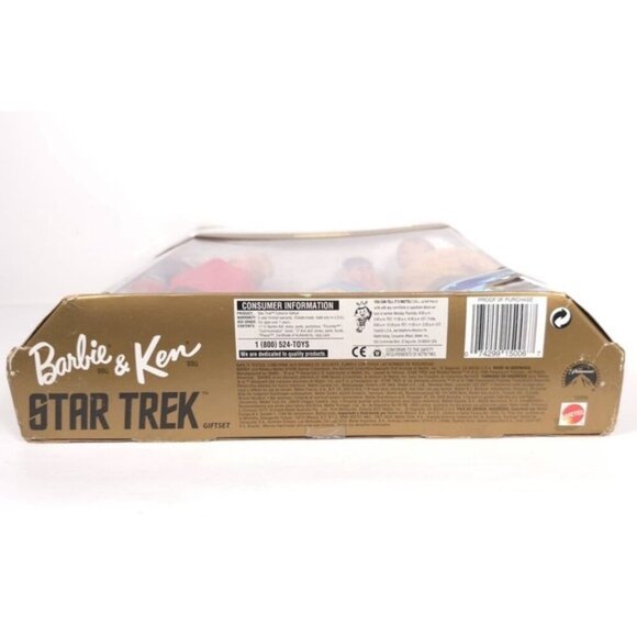 STAR‎ TREK 30th Anniversary Mattel Barbie & Ken Gift Set Collectors 1996 #15006 - Picture 3 of 11